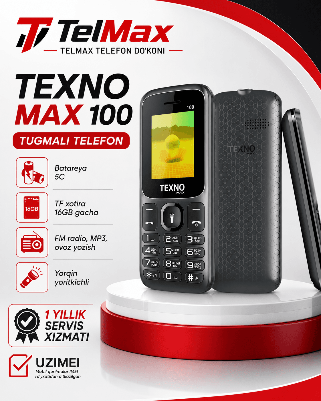 TEXNO MAX 100