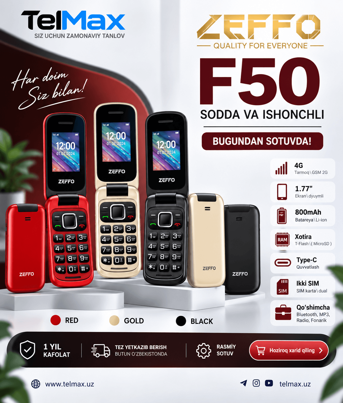 ZEFFO F50
